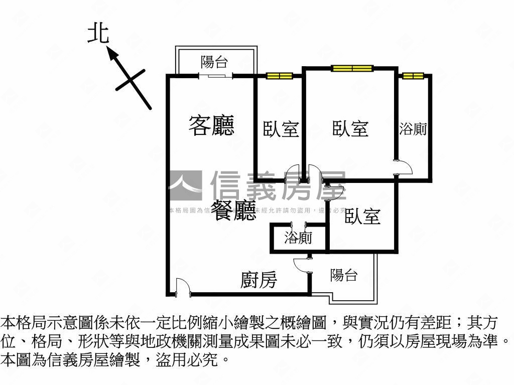 專任新東區視野三房平車房屋室內格局與周邊環境