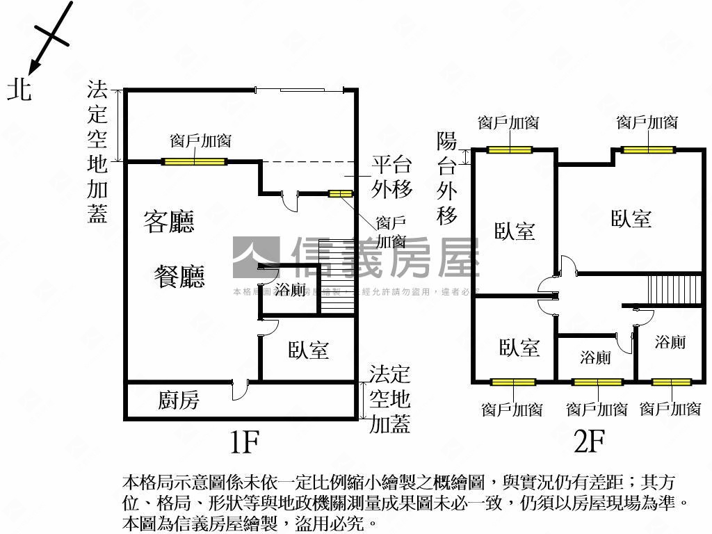 近長億，大面寬臨路透天房屋室內格局與周邊環境
