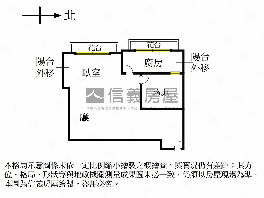 推薦★邊間方正光境小宅房屋室內格局與周邊環境
