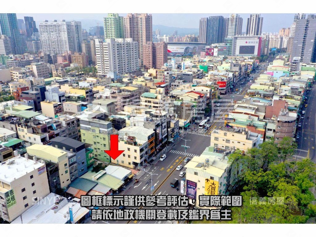 博愛巨蛋商圈前後臨路土地房屋室內格局與周邊環境