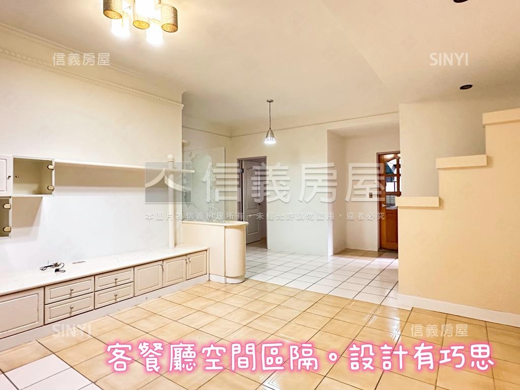 集美國小前後陽台三樓房屋室內格局與周邊環境
