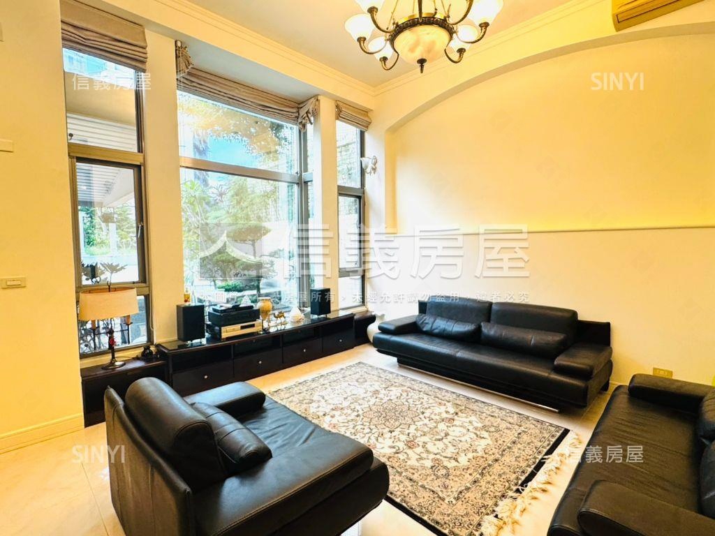 靜心．綠景挑高美墅館房屋室內格局與周邊環境