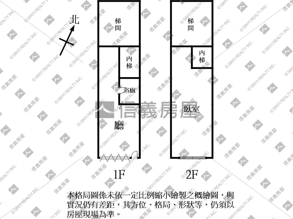 未來捷運店面１＋２樓房屋室內格局與周邊環境