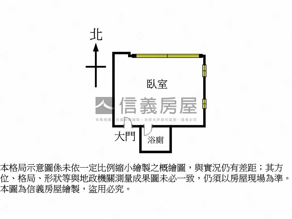 高樓層視野戶邊間採光套房房屋室內格局與周邊環境