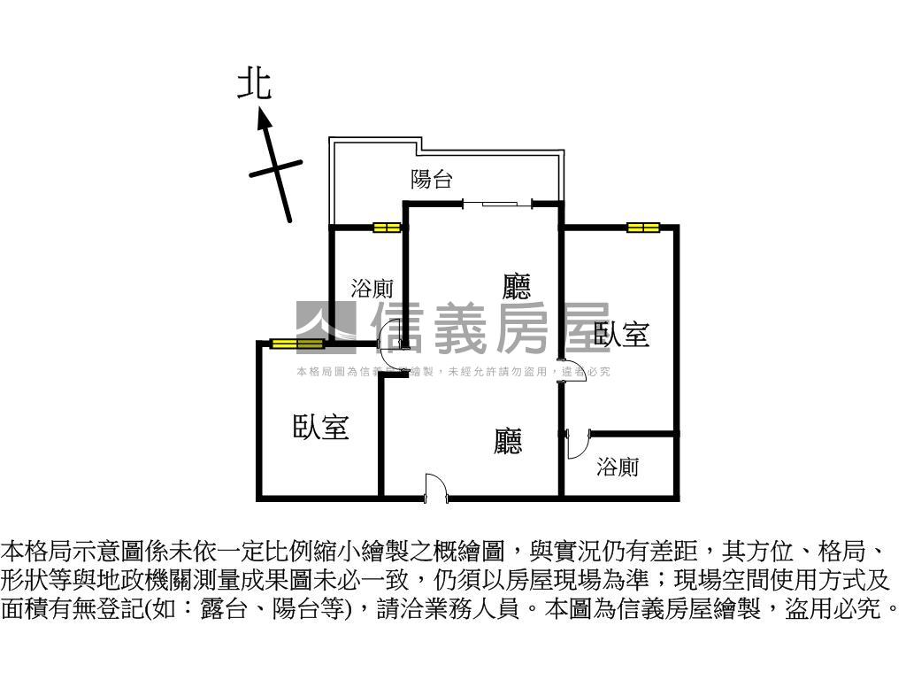 亞昕一緻全新落成兩房兩衛房屋室內格局與周邊環境