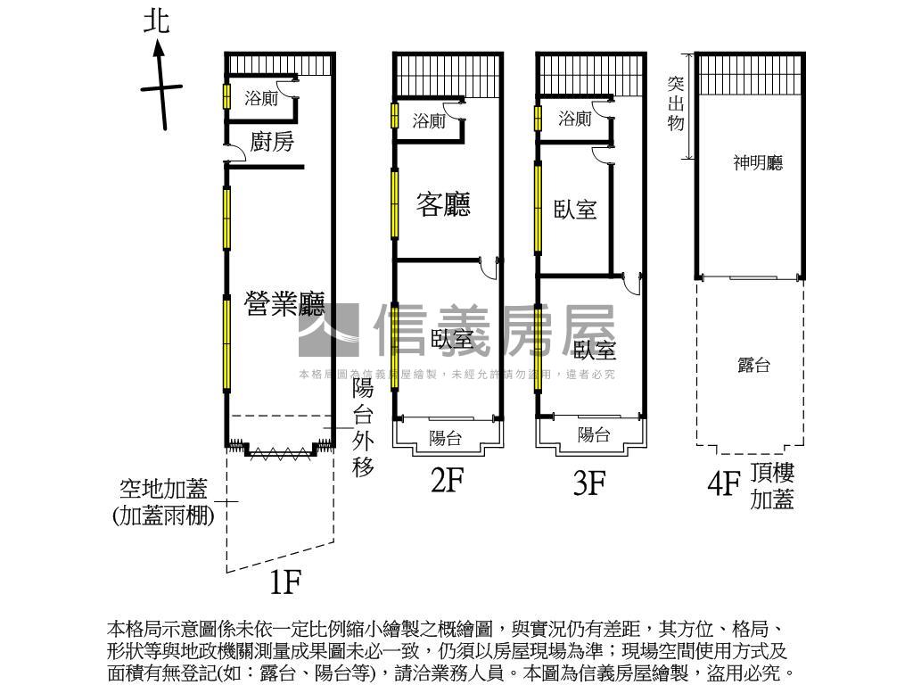 正塗城路邊間金透店房屋室內格局與周邊環境