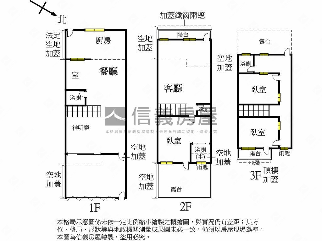 門前可停車臨路透天房屋室內格局與周邊環境