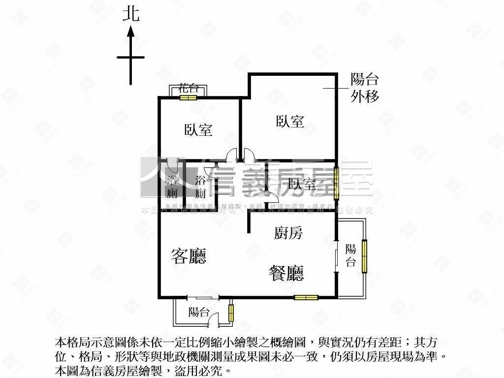 松竹國小千萬內屋況好三房房屋室內格局與周邊環境