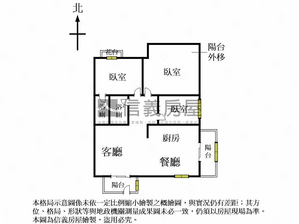 松竹國小千萬內屋況好三房房屋室內格局與周邊環境