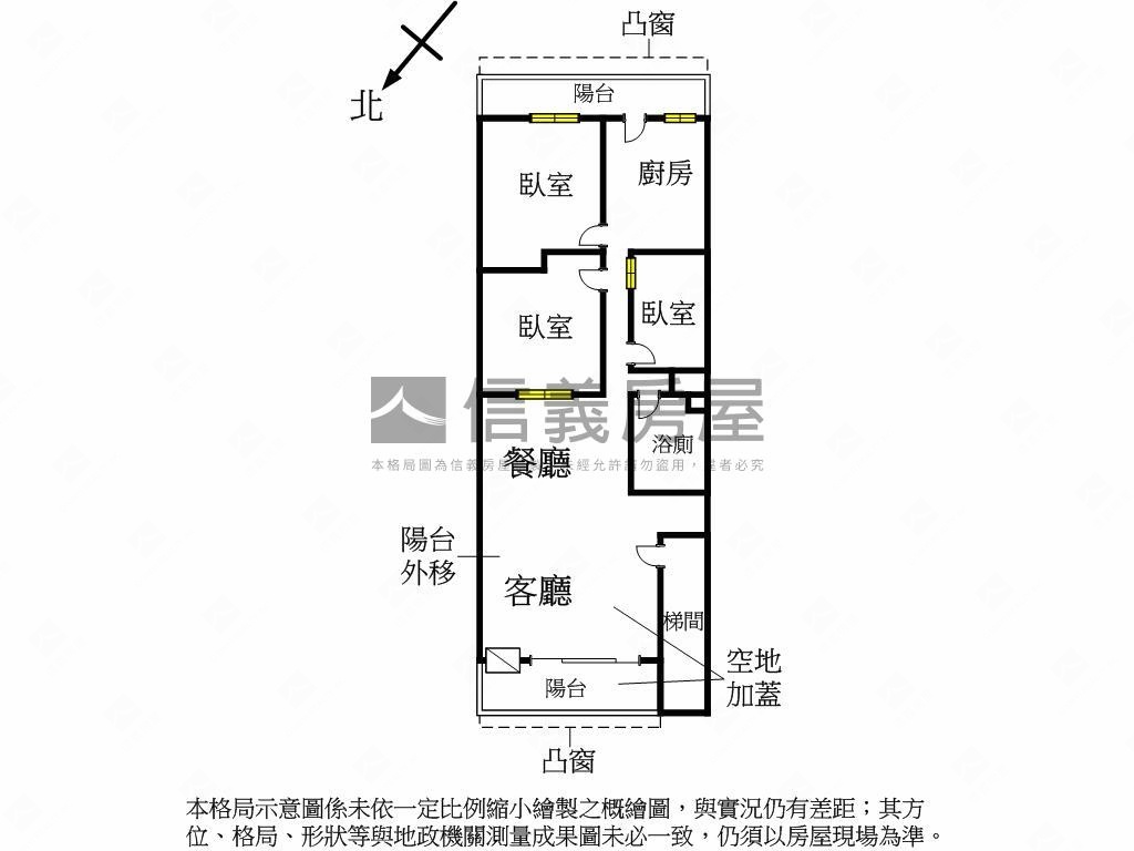 專任捷運前後陽台小資首選房屋室內格局與周邊環境
