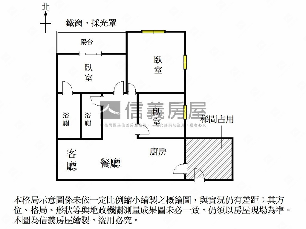 高樓層採光大空間三房平車房屋室內格局與周邊環境