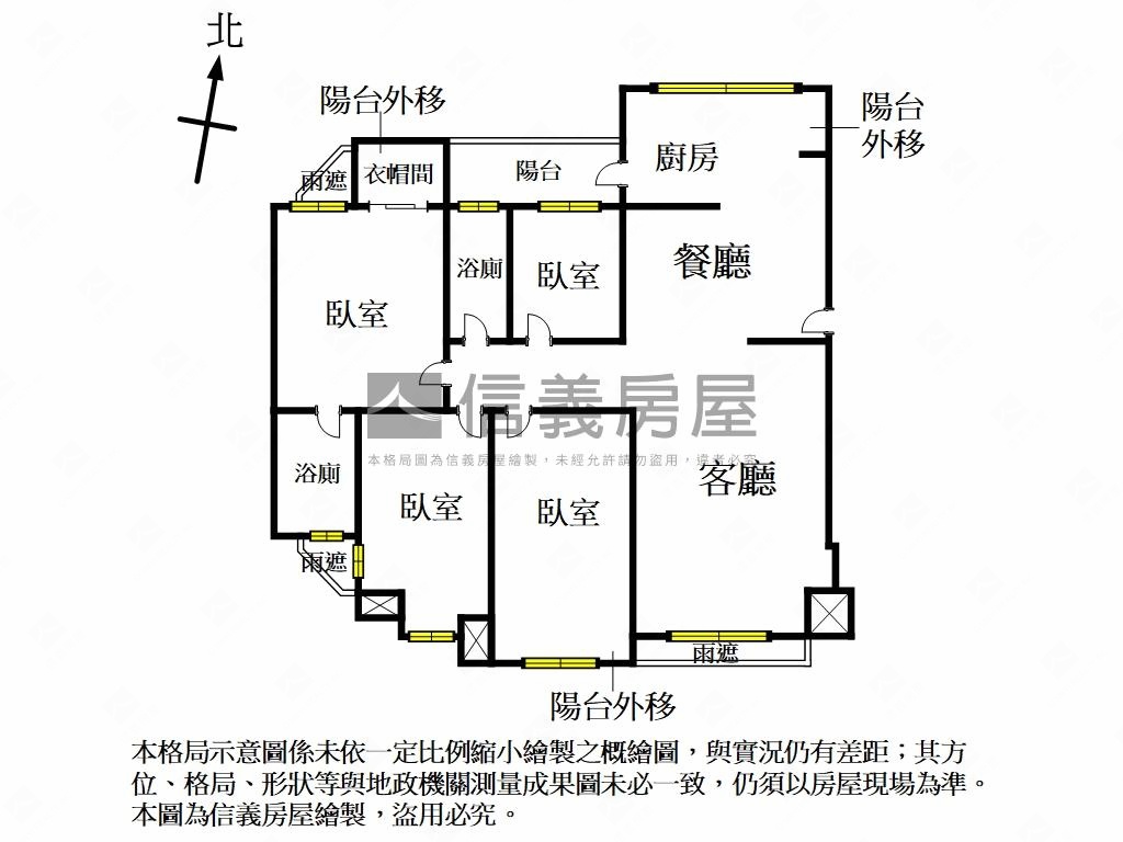 寶時捷溫馨四房平面車位房屋室內格局與周邊環境