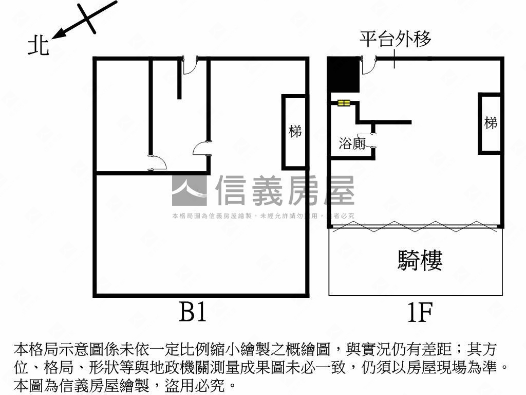 力行路黃金店面！！房屋室內格局與周邊環境