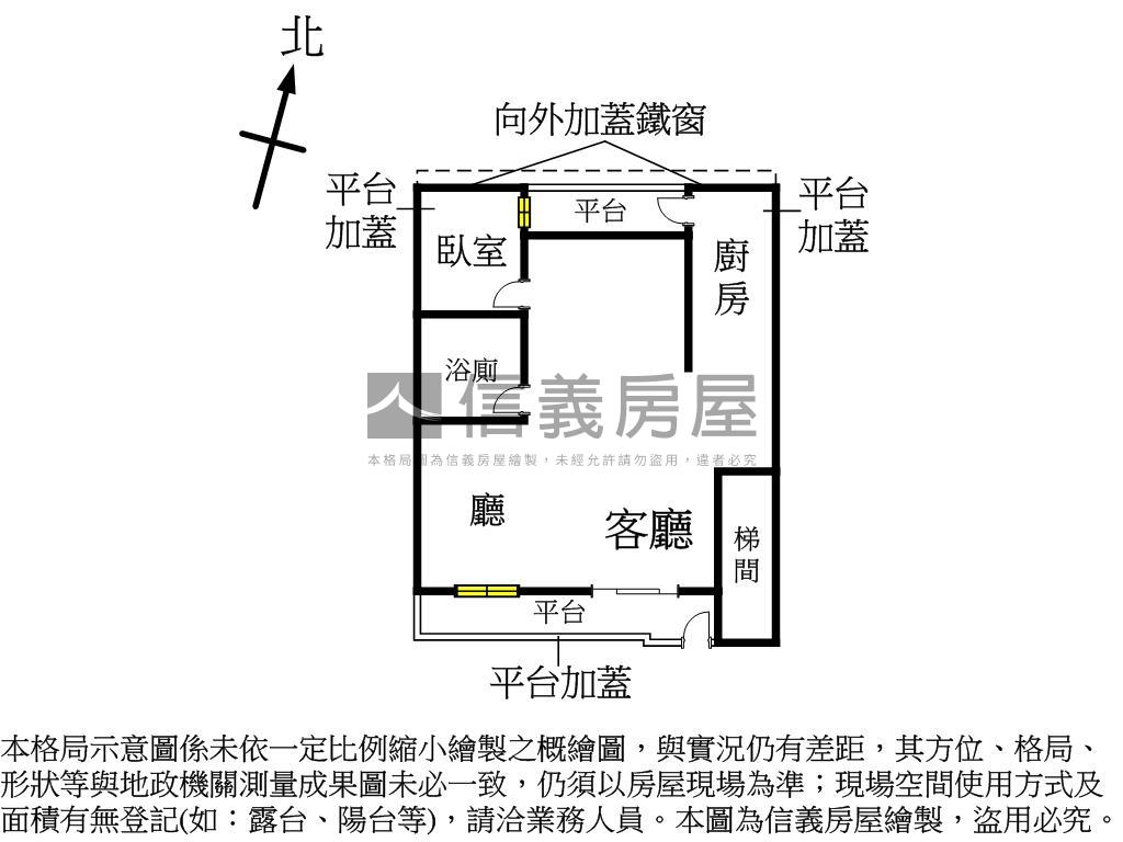 秀朗橋站低總價１樓房屋室內格局與周邊環境
