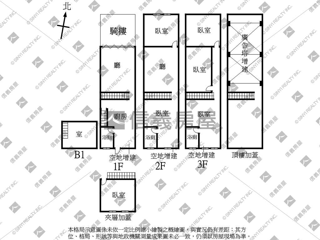 五權國小對面透店房屋室內格局與周邊環境