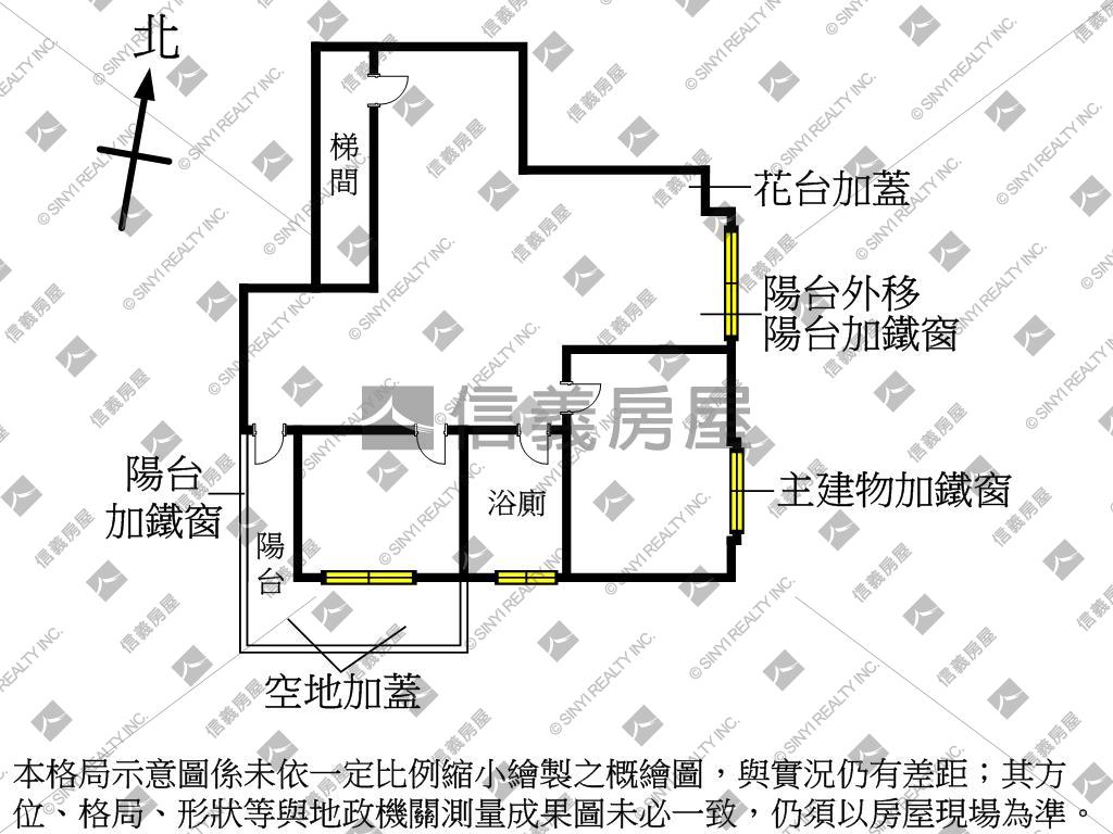 化成路方正空間房屋室內格局與周邊環境