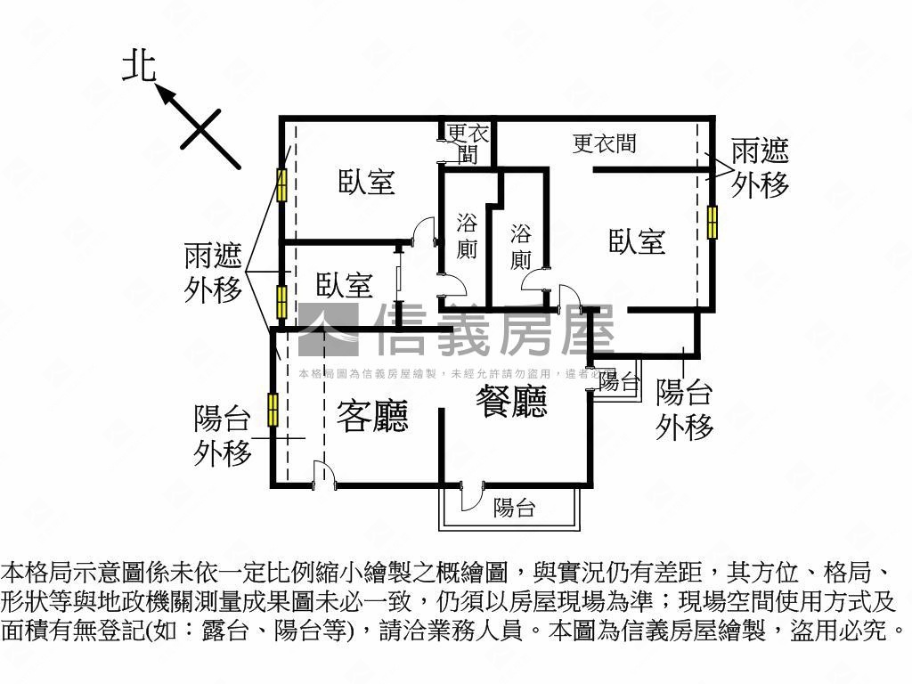 近樹義國小視野讚三房平車房屋室內格局與周邊環境
