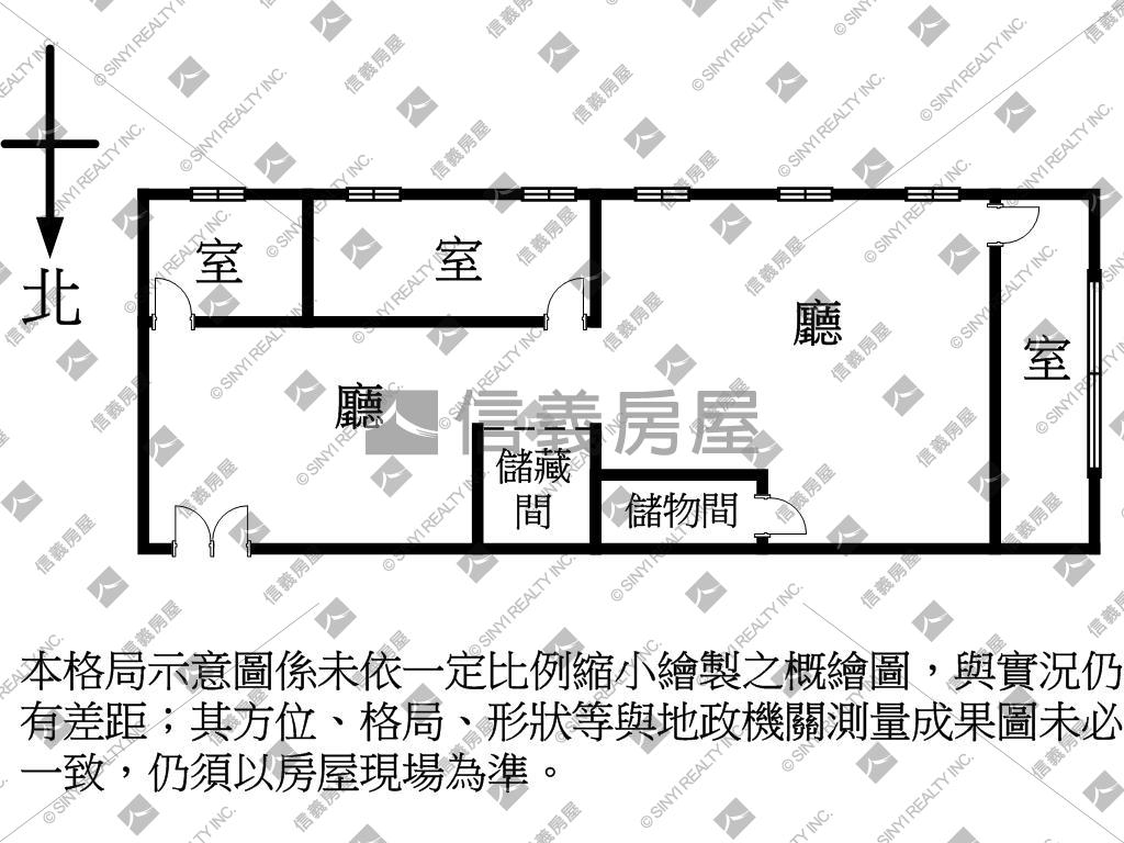 中華經貿角窗收租商辦房屋室內格局與周邊環境