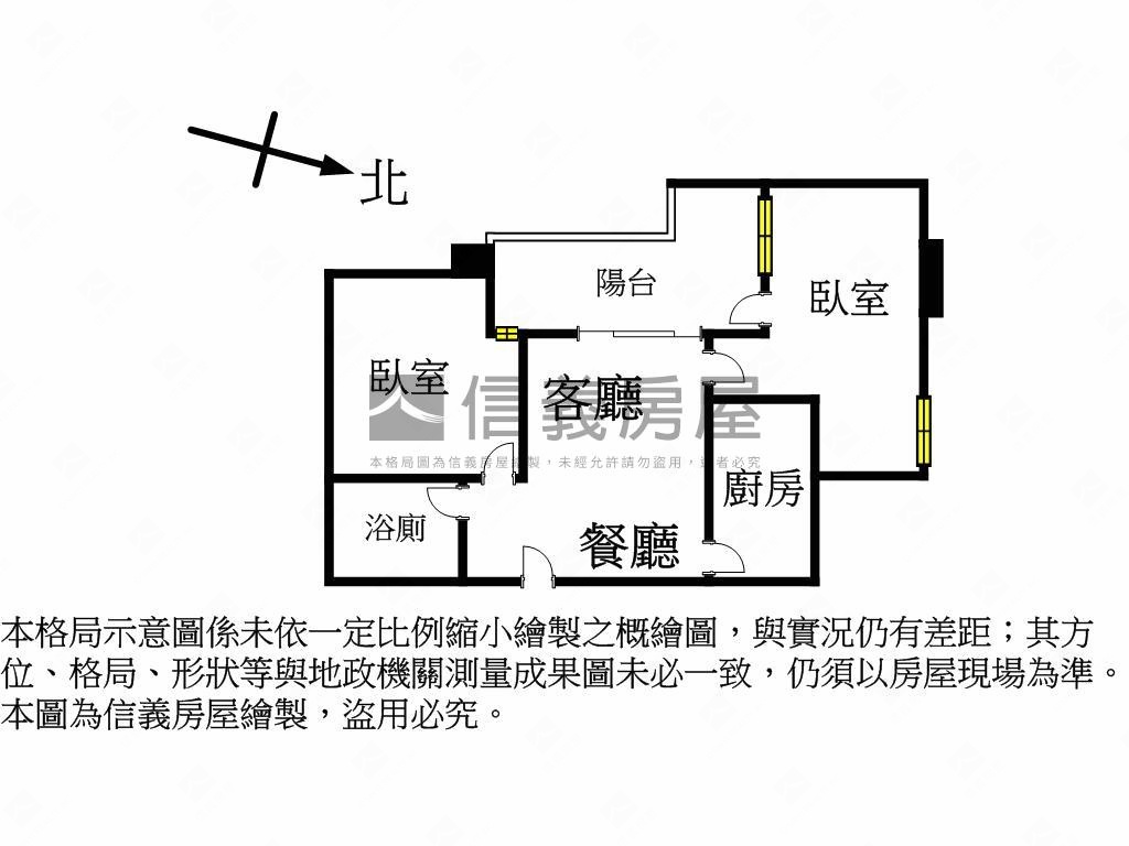 永和國小裝潢２房房屋室內格局與周邊環境