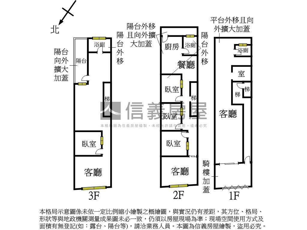 中正路一段稀有店住透天房屋室內格局與周邊環境