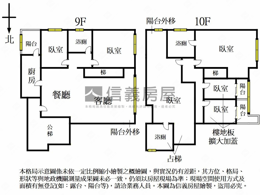 板橋五鐵共構豪美天空別墅房屋室內格局與周邊環境