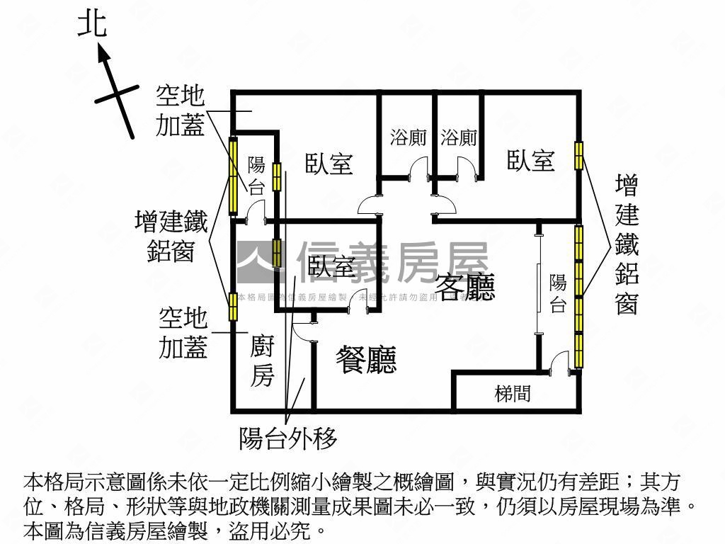 捷運·園區陽光書香美三房房屋室內格局與周邊環境