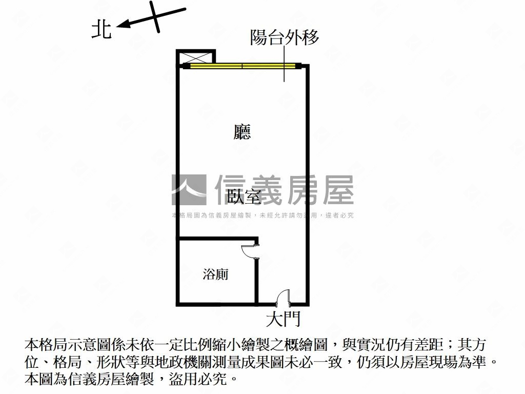 淡大財庫次頂樓套房房屋室內格局與周邊環境