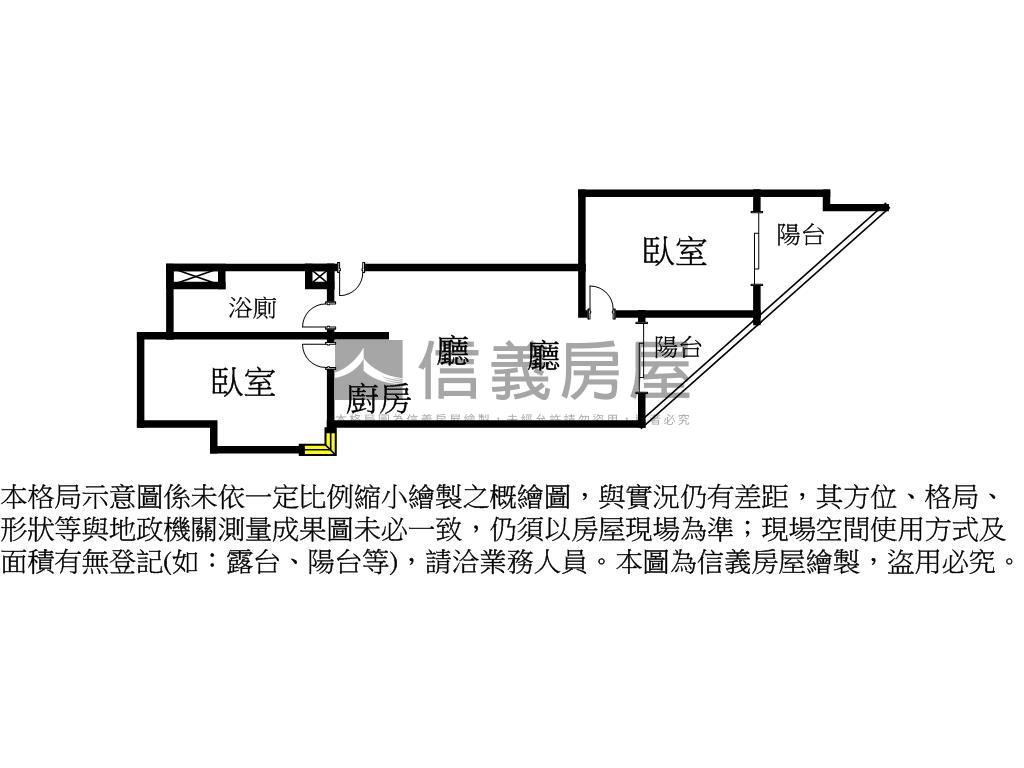 琢格７７兩房車位房屋室內格局與周邊環境