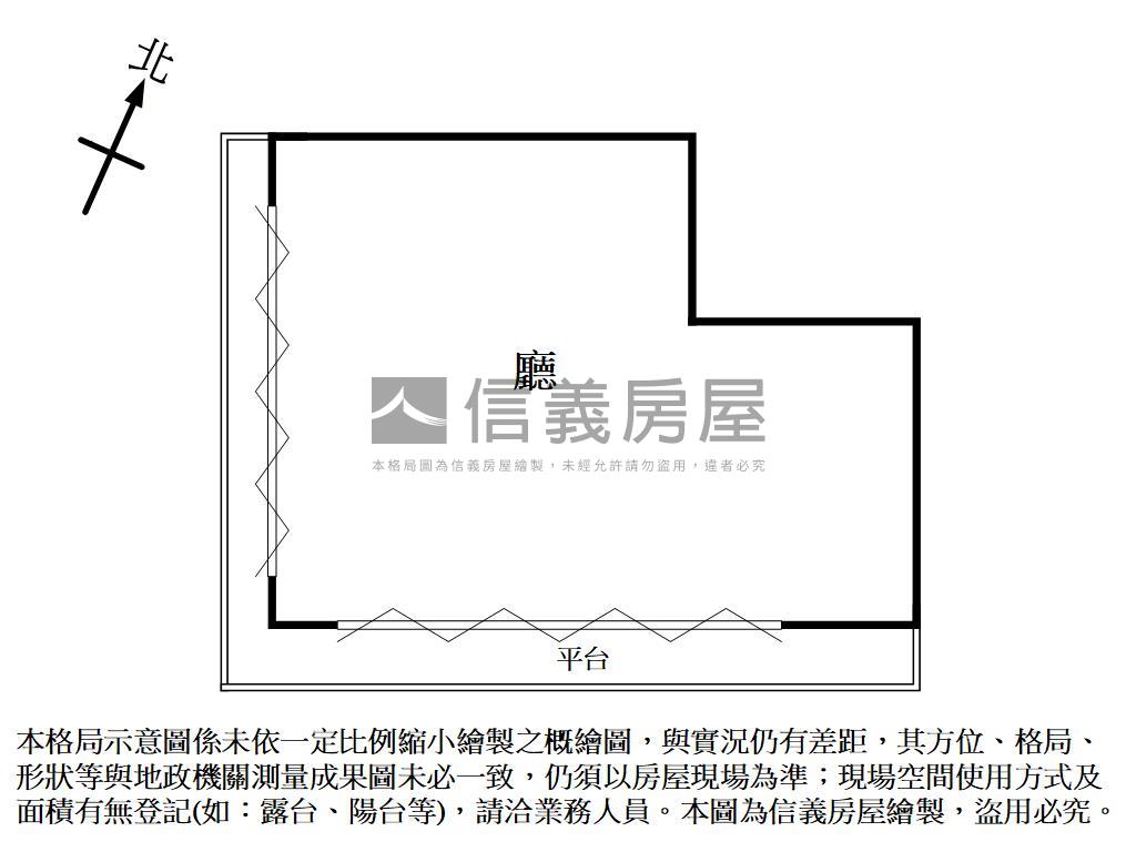 仲平商圈三角窗金店面房屋室內格局與周邊環境