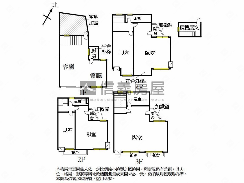 七米大面寬門口可停車店透房屋室內格局與周邊環境