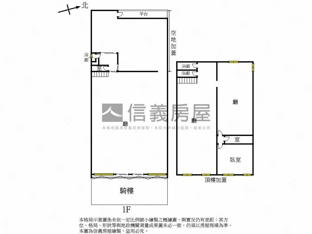 熱河路黃金雙店面房屋室內格局與周邊環境