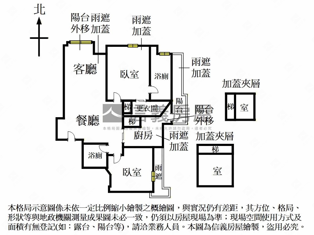 京硯後棟不怕吵房屋室內格局與周邊環境