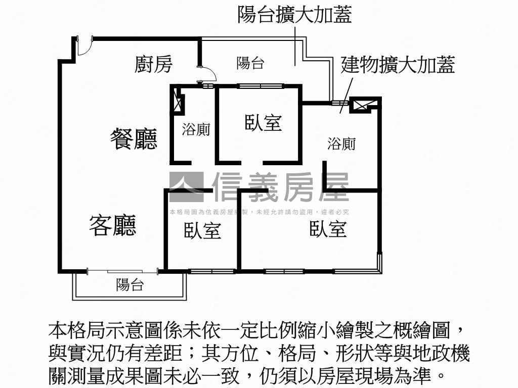 昌禾森林首席景觀３房房屋室內格局與周邊環境