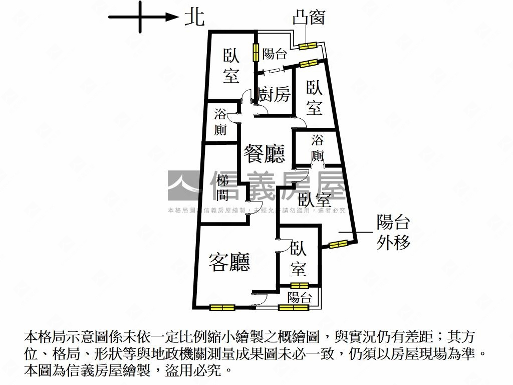 富麗世界四房車位●本心房屋室內格局與周邊環境