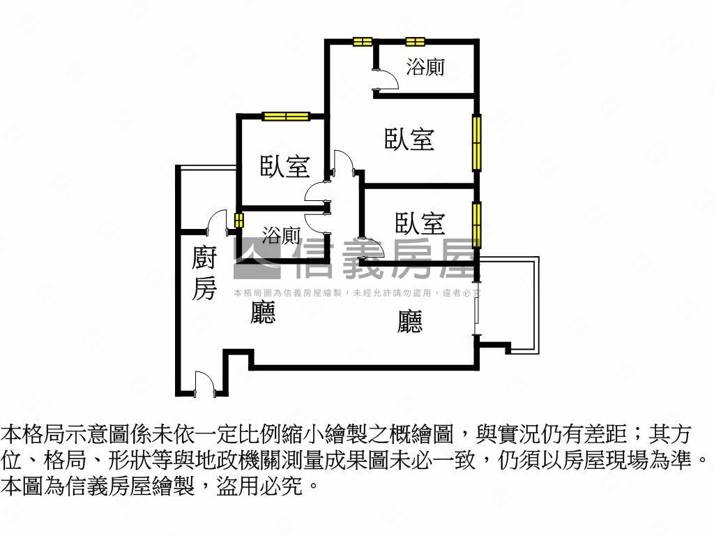 春福開緒三房雙Ｂ１平車房屋室內格局與周邊環境