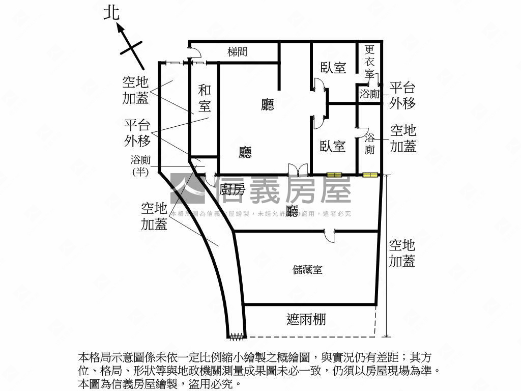 近捷運景安潛力都更一樓房屋室內格局與周邊環境