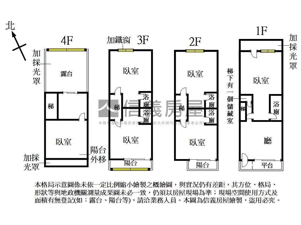 專任縣政二路透天房屋室內格局與周邊環境