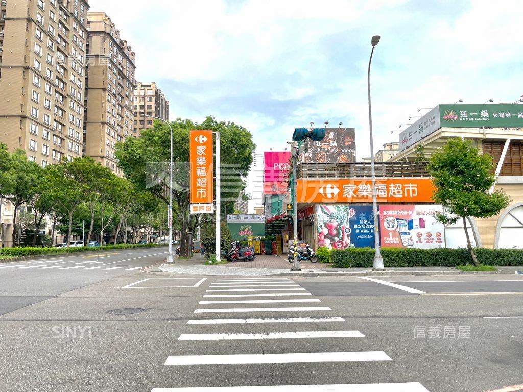 心六藝美妝前後陽台大二房房屋室內格局與周邊環境