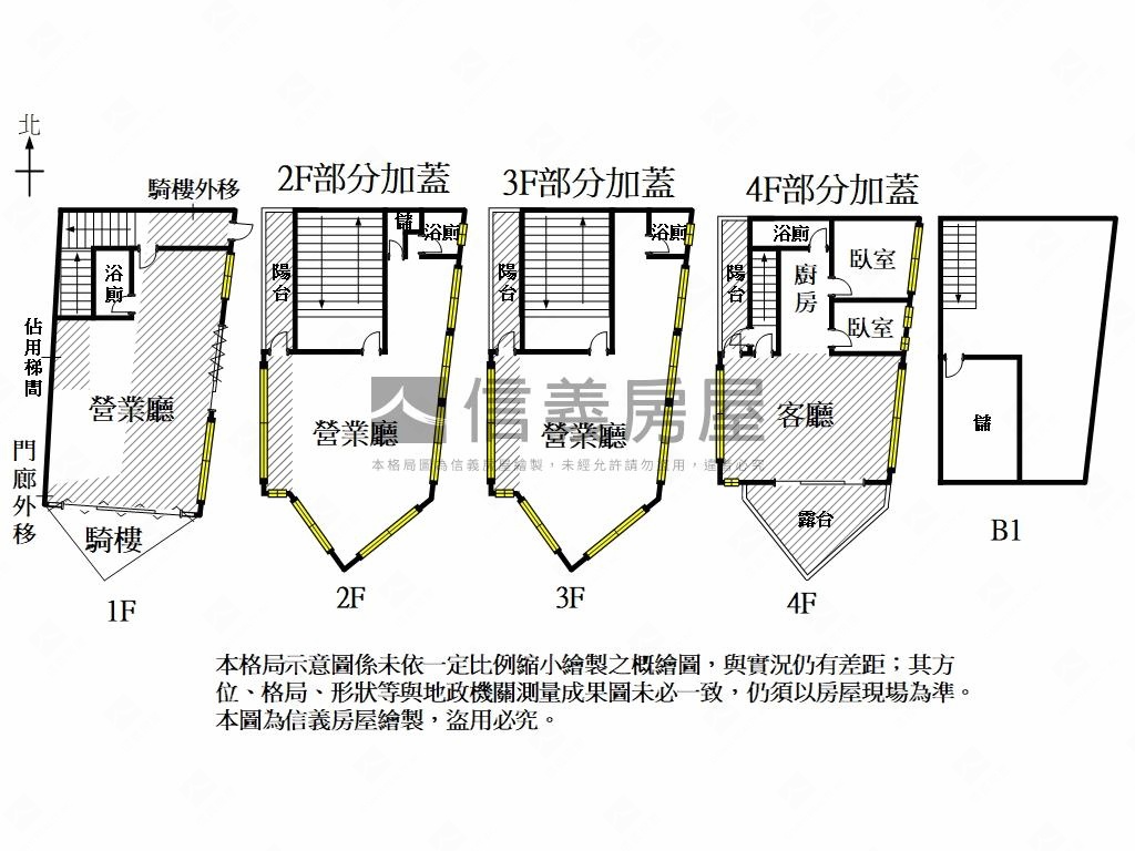 台南火車站前角窗黃金店霸房屋室內格局與周邊環境