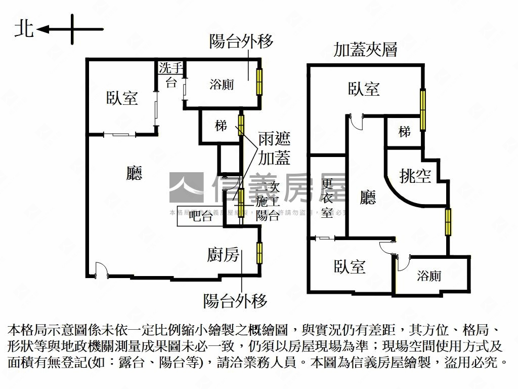 雙敦方正美裝後棟阿曼房屋室內格局與周邊環境
