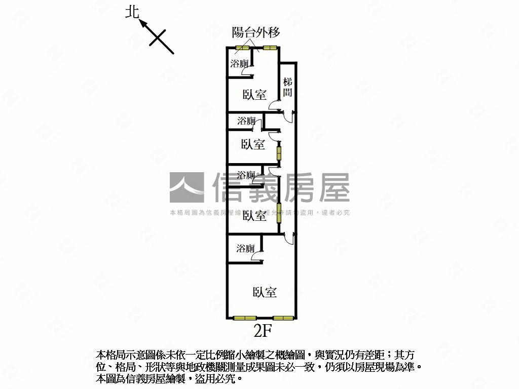 信義區低總價二樓房屋室內格局與周邊環境