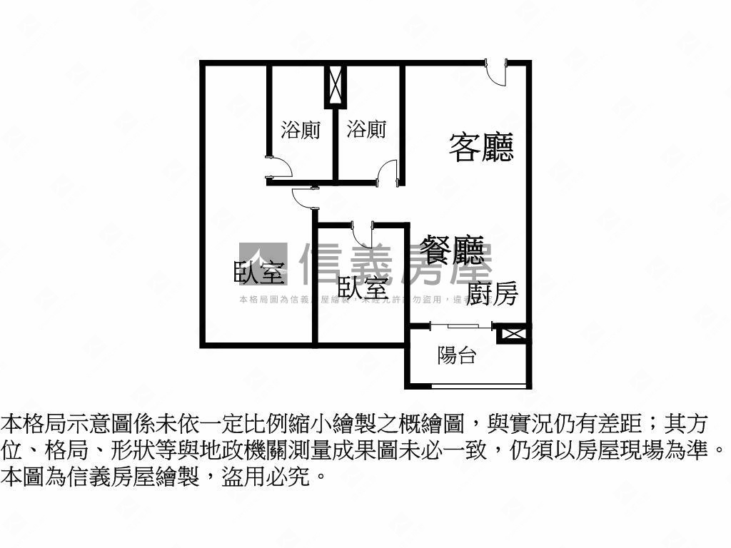 名毅吾山靚山兩房雙衛房屋室內格局與周邊環境