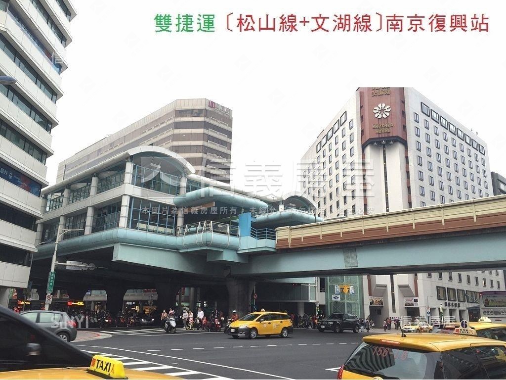 店長推薦安靜興安華城三房房屋室內格局與周邊環境