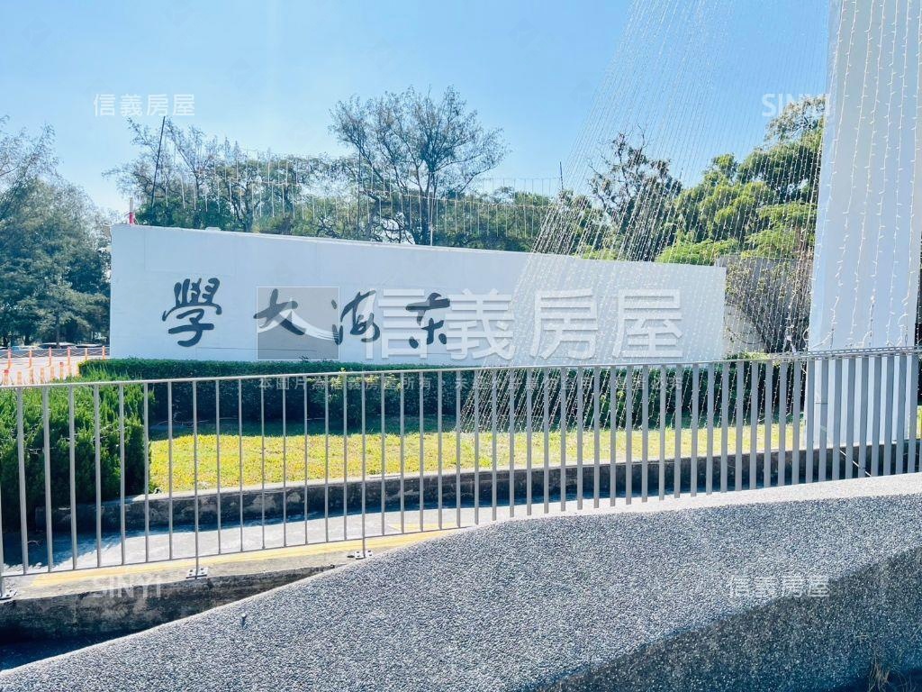 東海正藝術街大面寬金店面房屋室內格局與周邊環境