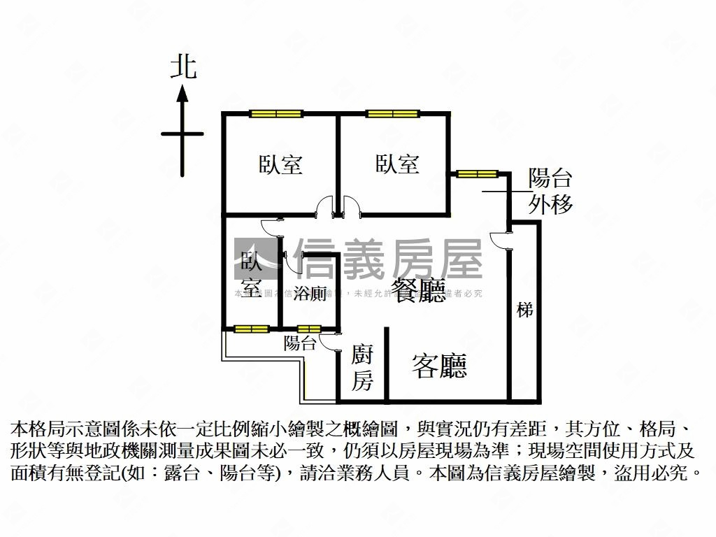 獨家健康學區美三樓房屋室內格局與周邊環境