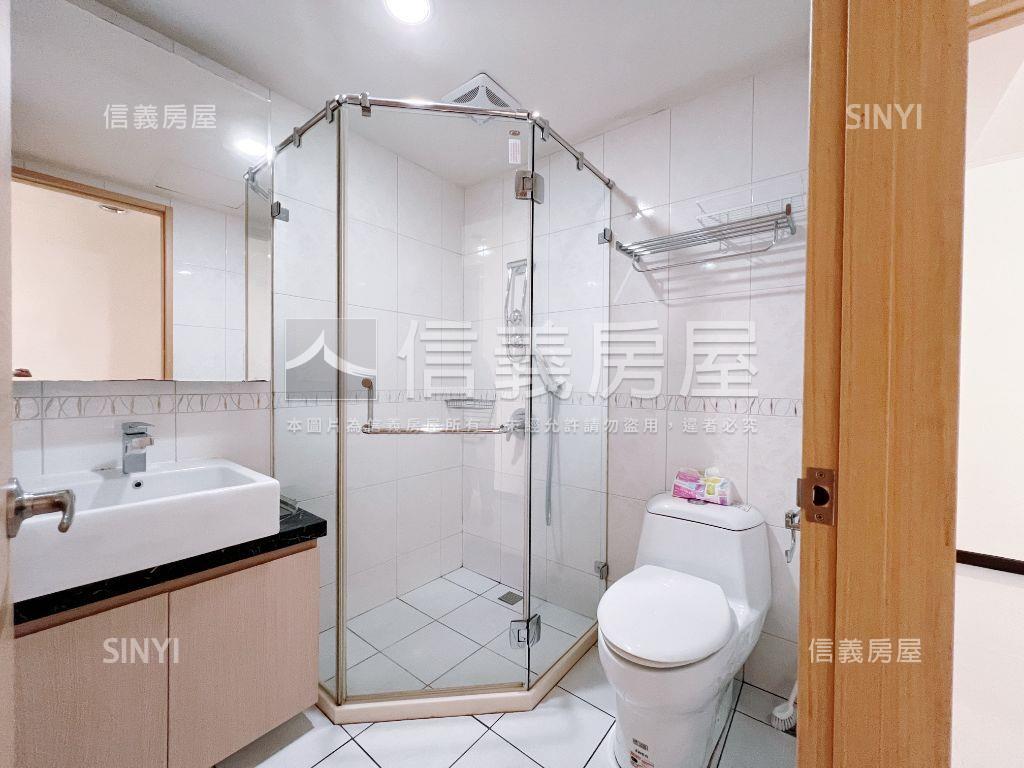 松江敦華．後棟４房房屋室內格局與周邊環境