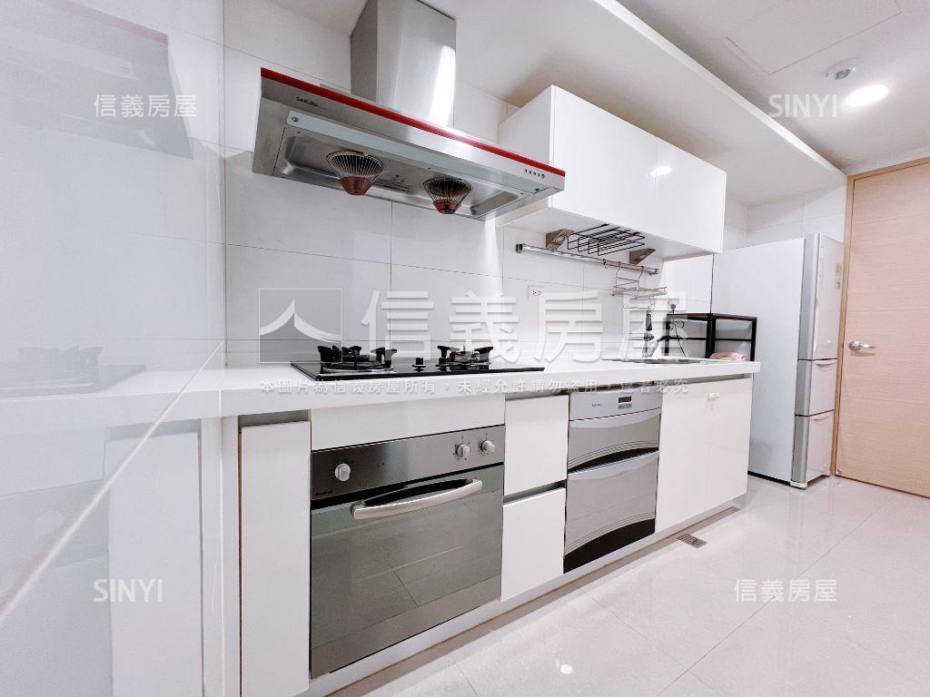 松江敦華．後棟４房房屋室內格局與周邊環境