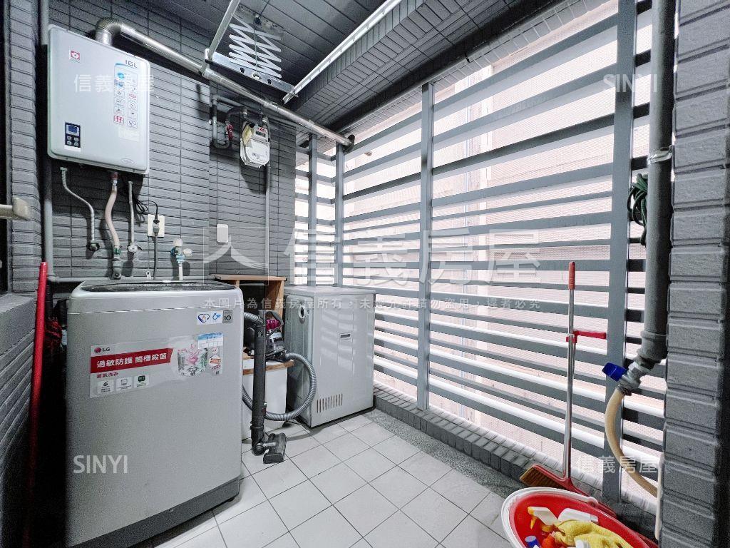 松江敦華．後棟４房房屋室內格局與周邊環境