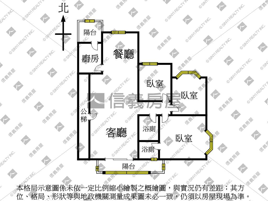 富甲干城高樓大三房車位房屋室內格局與周邊環境