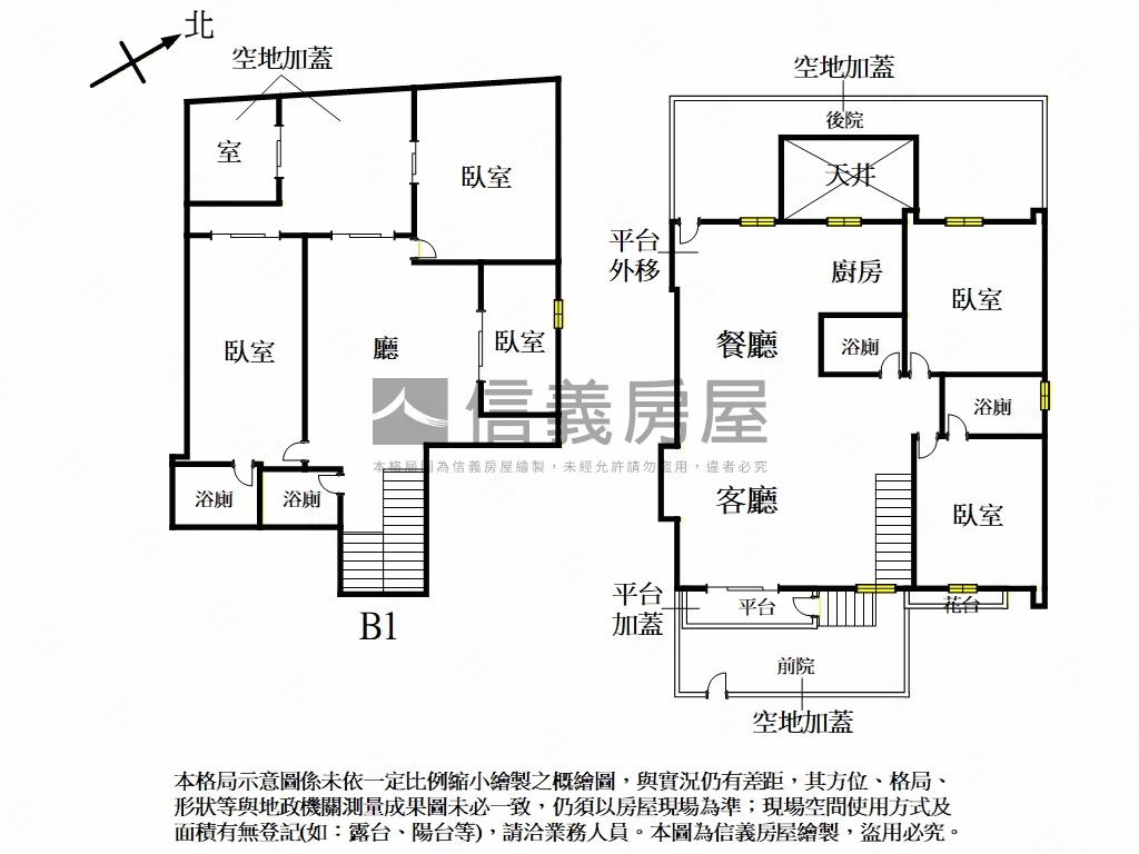 磺溪美麗家園附雙車位房屋室內格局與周邊環境
